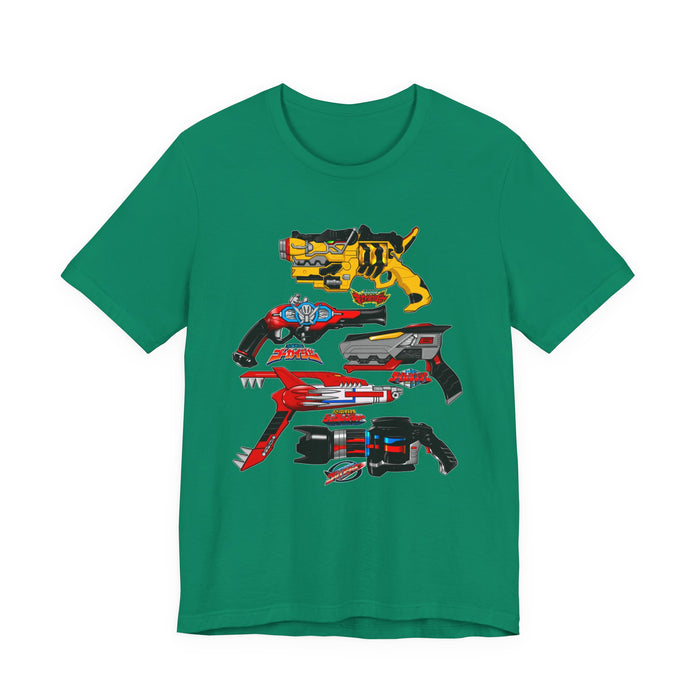 Sentai Blasters Tee Super Sentai T Shirt Custom Graphic Art Cosplay Shirts  Retro Vintage 90s