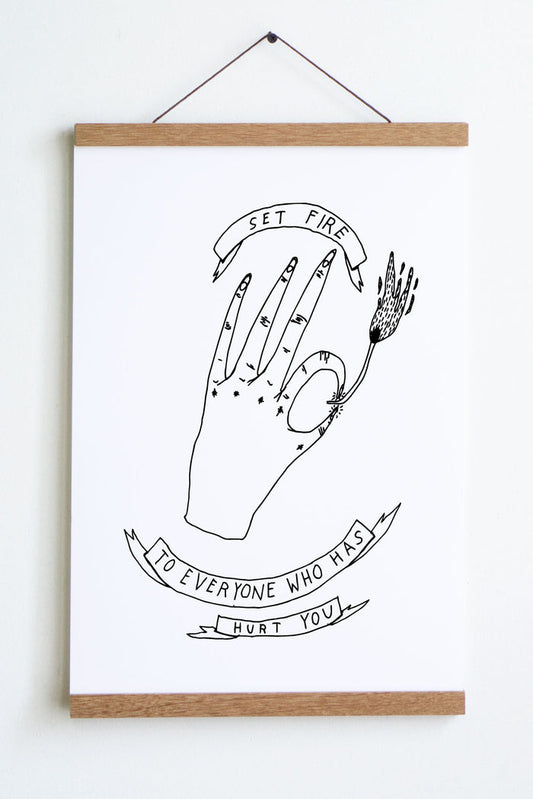 Set Fire Print