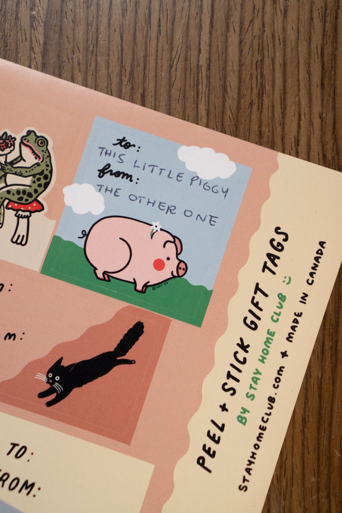 SHC Creatures - Gift Label Sheet