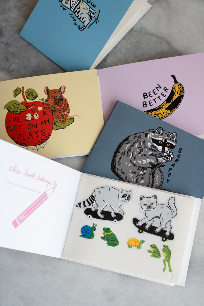 SHC Scrappybook - Recycled Sticker Book