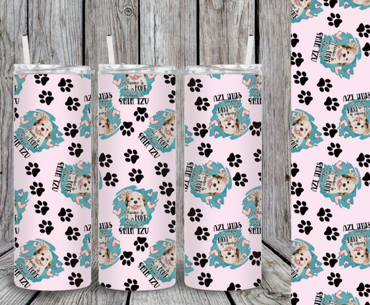 Shih tzu tumbler