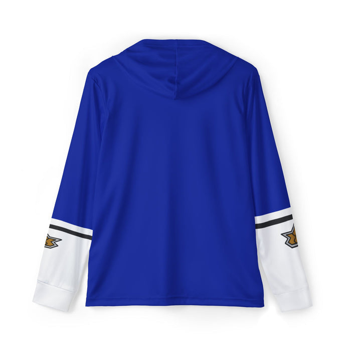 Shinkenger Blue Hoodie (Full Print) Lightweight, Breathable, workout, pull over, fitness Hoodie Super Sentai Custom