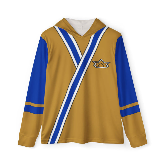 Shinkenger Gold Hoodie (Full Print) Lightweight, Breathable, workout, pull over, fitness Hoodie Super Sentai Custom