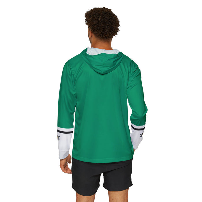 Shinkenger Green Hoodie (Full Print) Lightweight, Breathable, workout, pull over, fitness Hoodie Super Sentai Custom