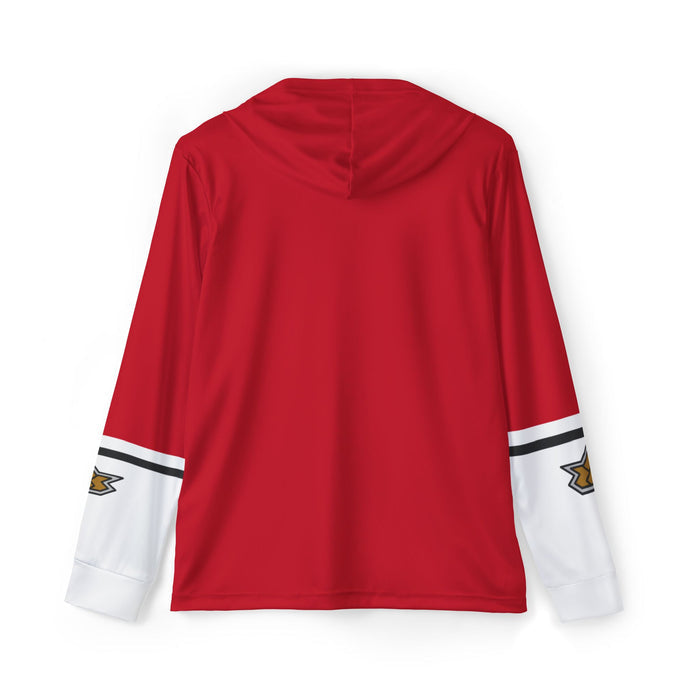 Shinkenger Red Hoodie (Full Print) Lightweight, Breathable, workout, pull over, fitness Hoodie Super Sentai Custom
