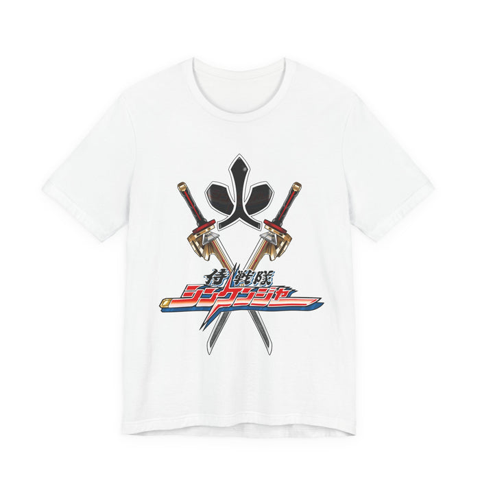 Shinkenger Sword Tee Super Sentai T Shirt Custom Graphic Art Cosplay Shirts Rangers Retro Vintage 90s