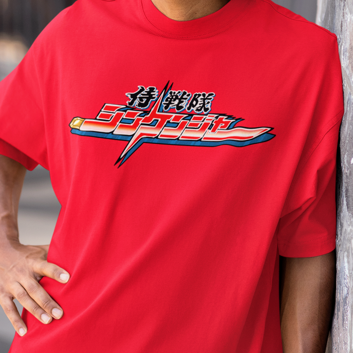 Shinkenger Tee Super Sentai T Shirt Custom Graphic Art Cosplay Shirts Rangers Retro Vintage 90s