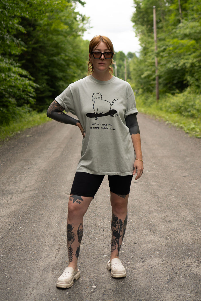 Sk8 Cat T-Shirt