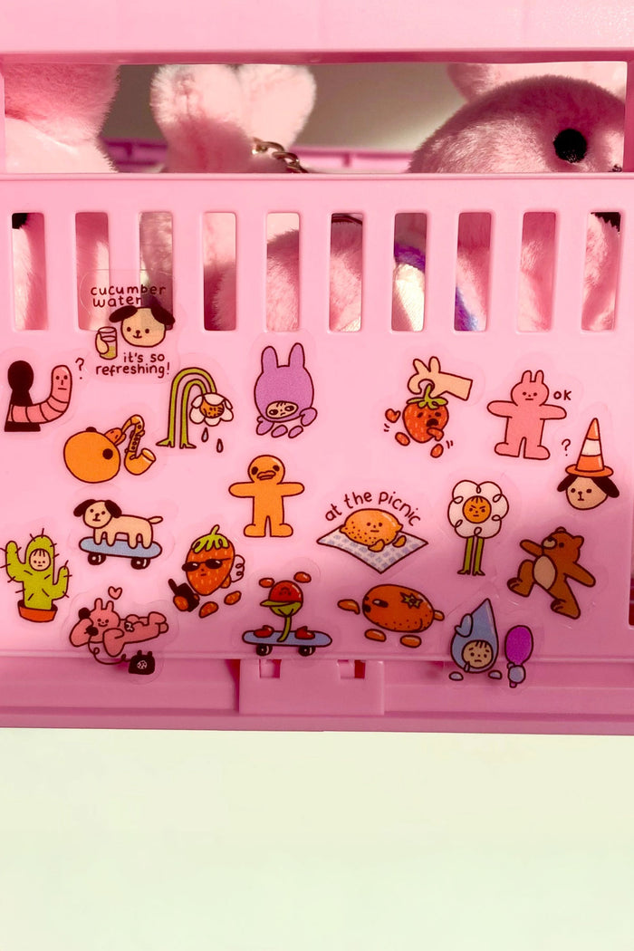 Small Guys 2 - Clear Sticker Sheet