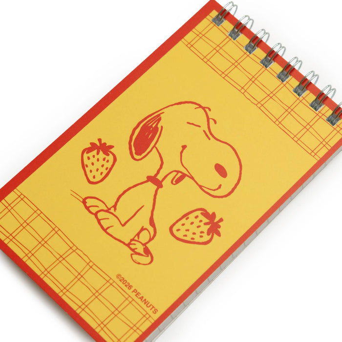 Snoopy Strawberry Mini Notebook