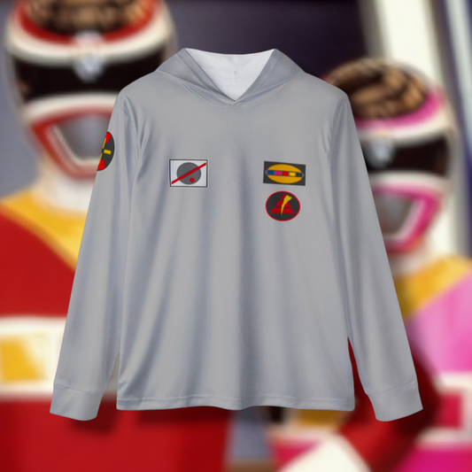 Space Hoodie (Full Print) Lightweight, Breathable, workout, pull over, fitness Hoodie Super Sentai Custom