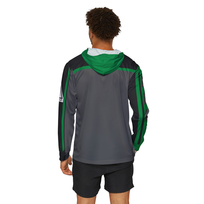 SPD Green Hoodie (Full Print) Lightweight, Breathable, workout, pull over, fitness Hoodie Super Sentai Custom