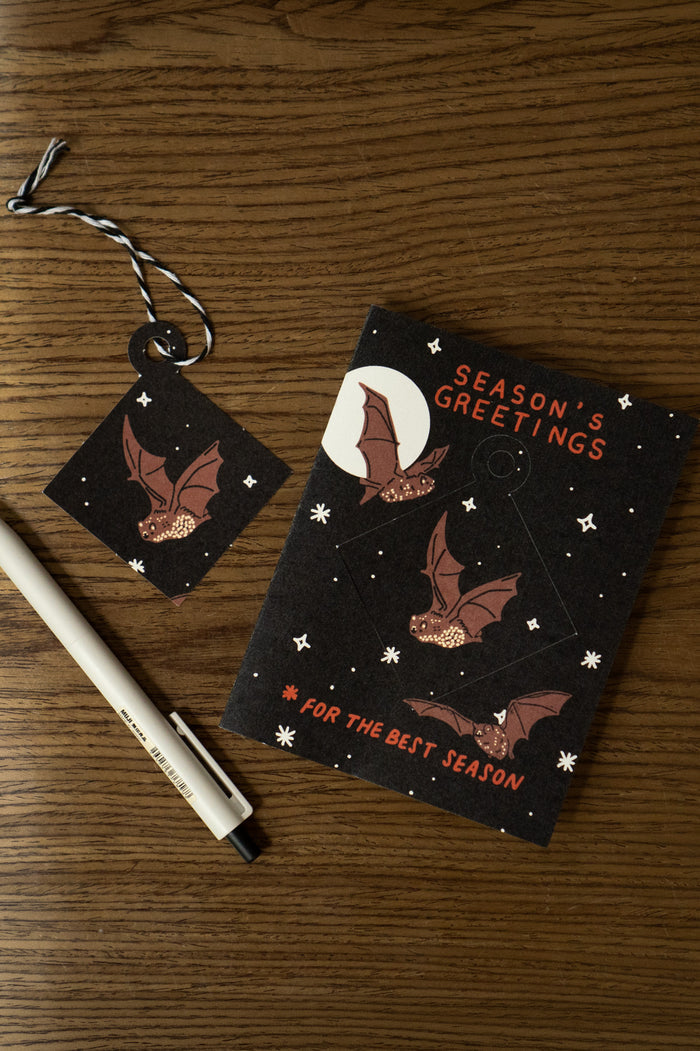 Spooky Season's Greetings - Punch-Out Ornament Card
