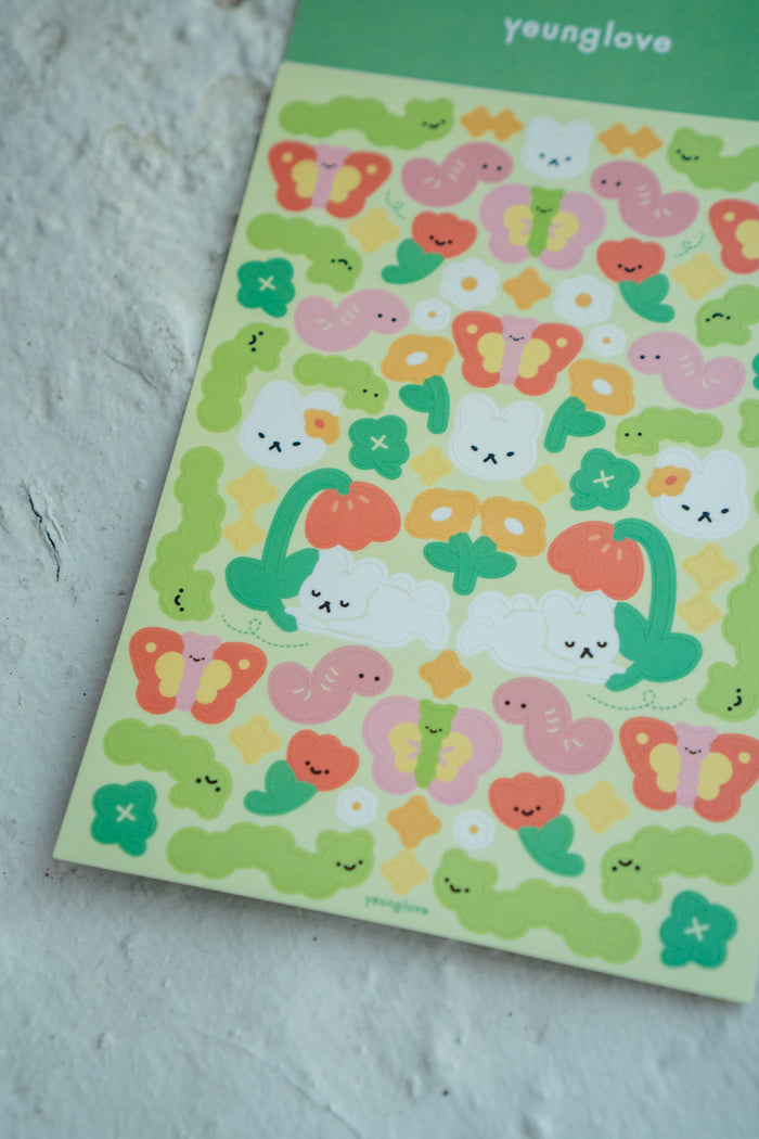 Spring Buds Sticker Sheet