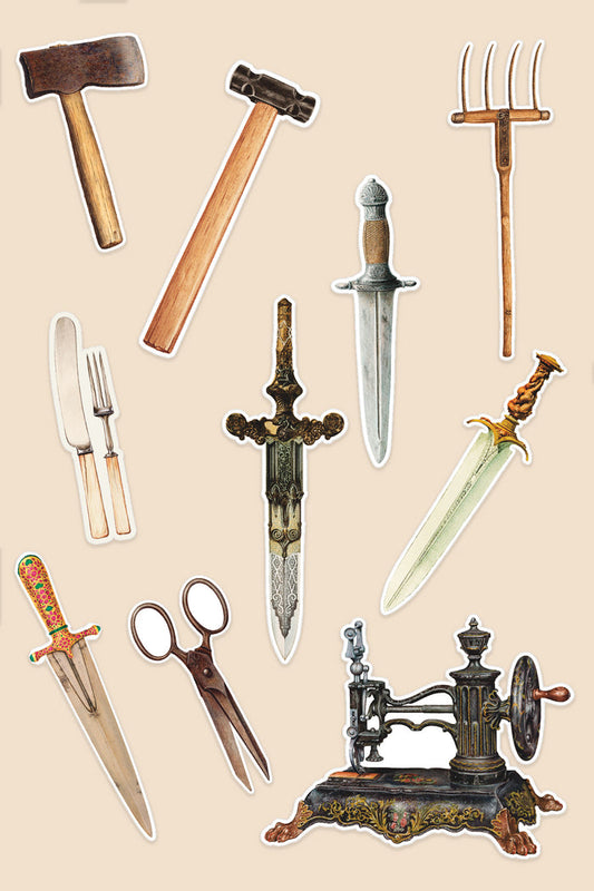 Sticker Pack: Gap Filler Tools & Weapons