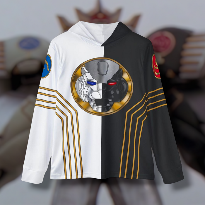 Storming Bear Hoodie (Full Print)  Lightweight, Breathable, workout, pull over, fitness Hoodie (Full Print) Super Sentai Custom