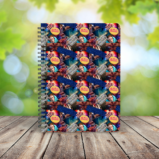 stranger things spiral notebook