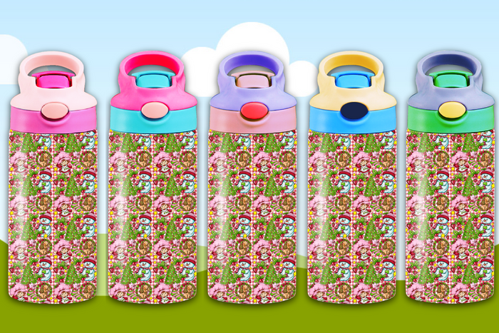 STRAWBERRY GIRL  WATER BOTTLE