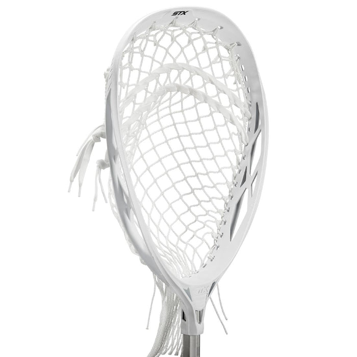 strung STX Eclipse 3 goalie lacrosse head