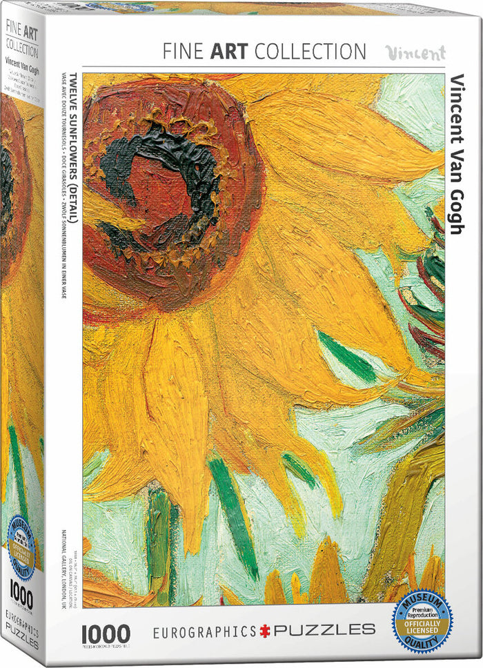 Sunflower by Vincent van Gogh 1000-Piece Puzzle