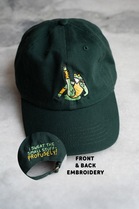 Sweat the Small Stuff Front & Back Dad Hat