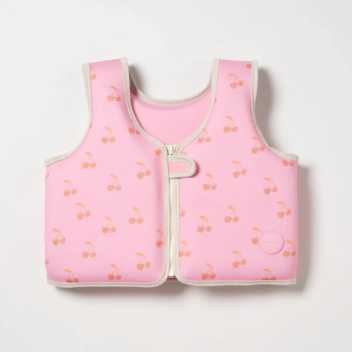 Swim Vest 2-3 Cotton Candy Cherry
