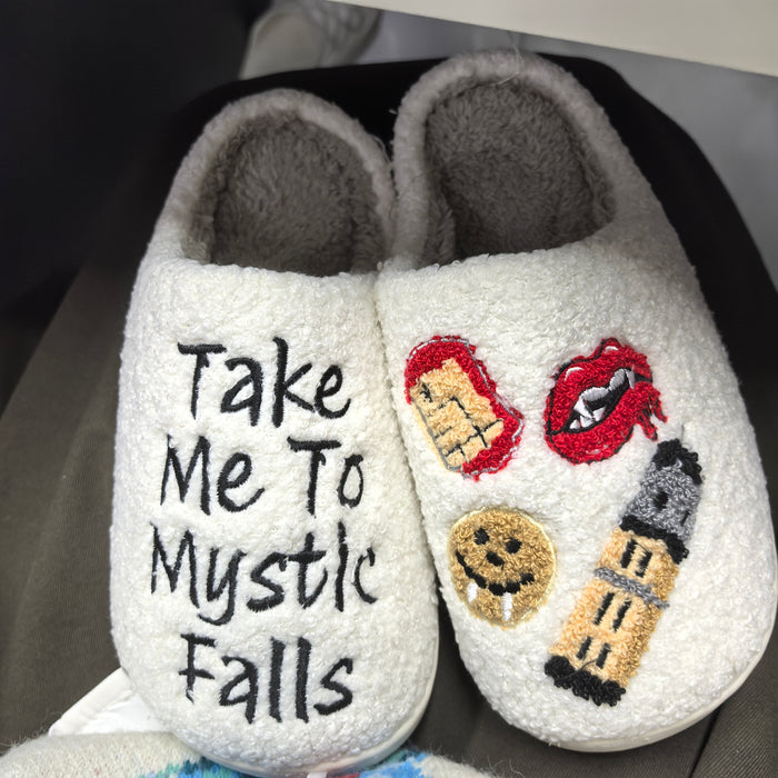 Take me to mystic Falls  slippers