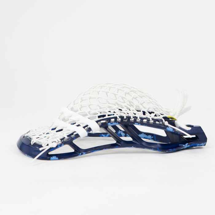 THRONE OMEN Blue Camo Lacrosse Head