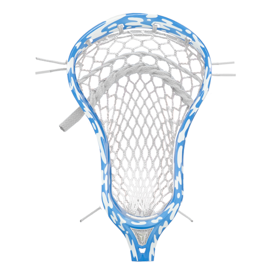 THRONE OMEN Blue Drip Dyed Lacrosse Head