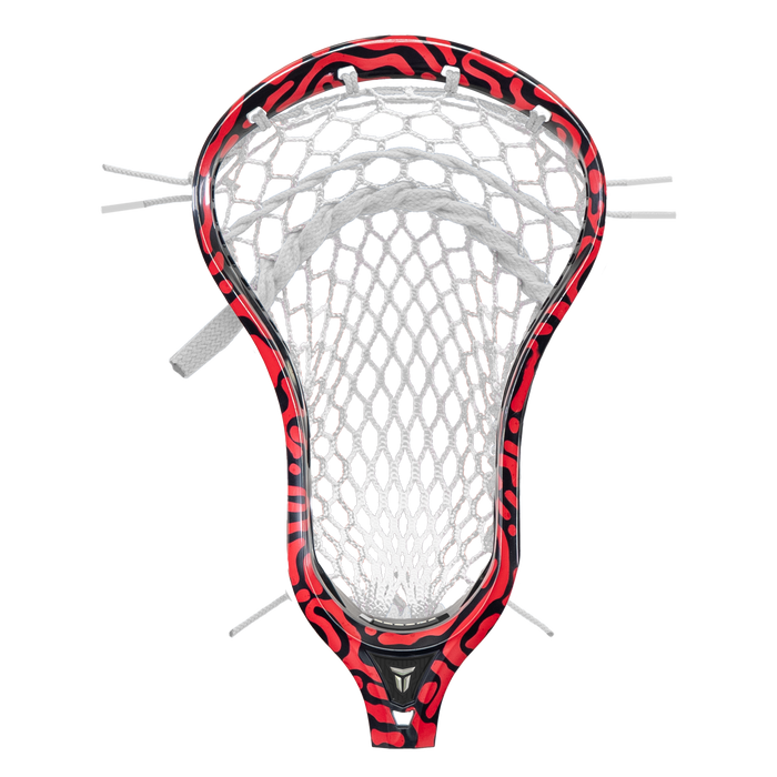THRONE OMEN Crimson Venom Dyed Lacrosse Head