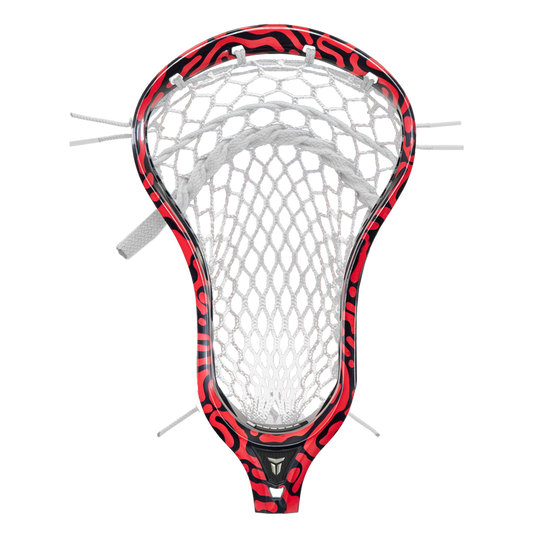 THRONE OMEN Crimson Venom Dyed Lacrosse Head