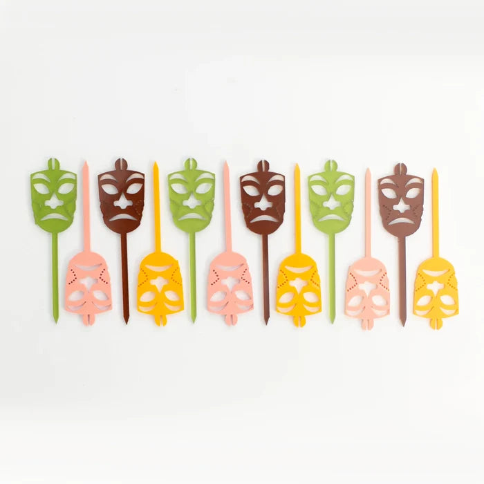 Tiki Cocktail Picks- Assorted