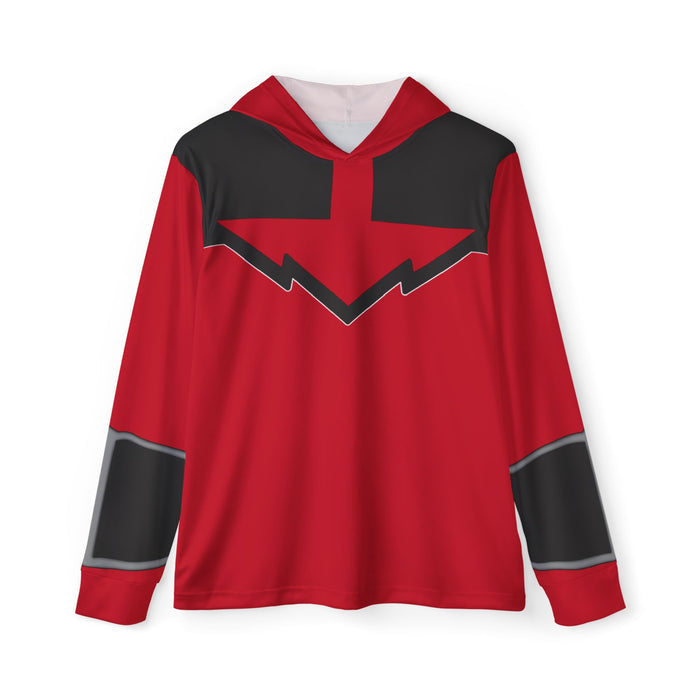 TimeFire Hoodie (Full Print) Lightweight, Breathable, workout, pull over, fitness Hoodie Super Sentai Custom