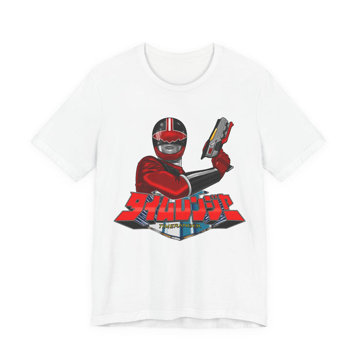 TimeFire Super Sentai T Shirt Custom Graphic Art Cosplay Shirts Rangers Retro Vintage 90s Tee