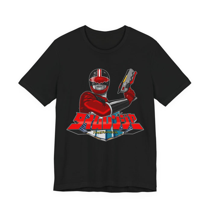 TimeFire Super Sentai T Shirt Custom Graphic Art Cosplay Shirts Rangers Retro Vintage 90s Tee