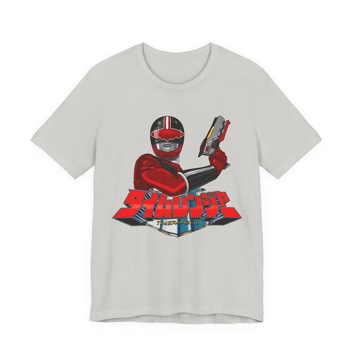 TimeFire Super Sentai T Shirt Custom Graphic Art Cosplay Shirts Rangers Retro Vintage 90s Tee