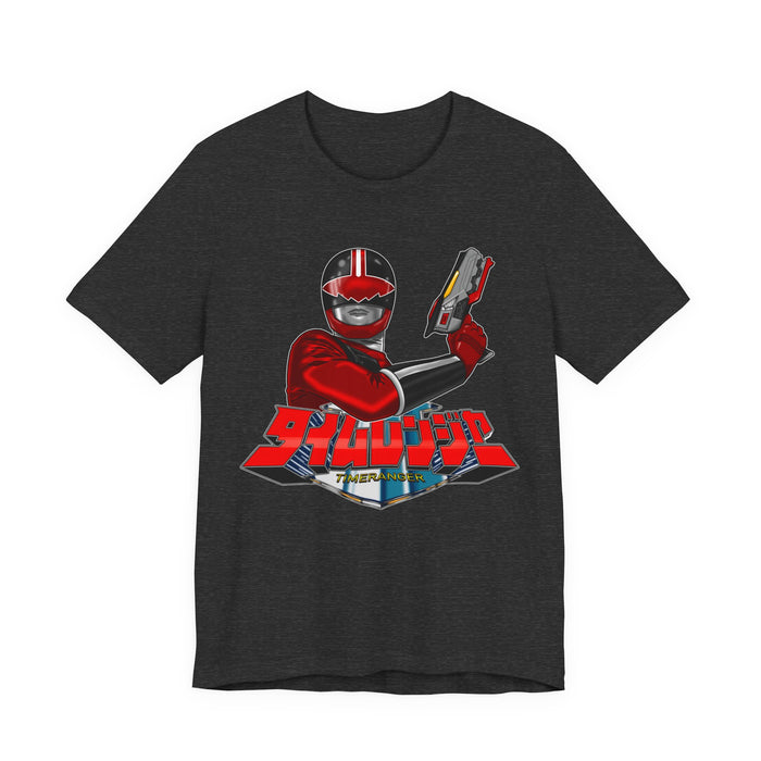TimeFire Super Sentai T Shirt Custom Graphic Art Cosplay Shirts Rangers Retro Vintage 90s Tee