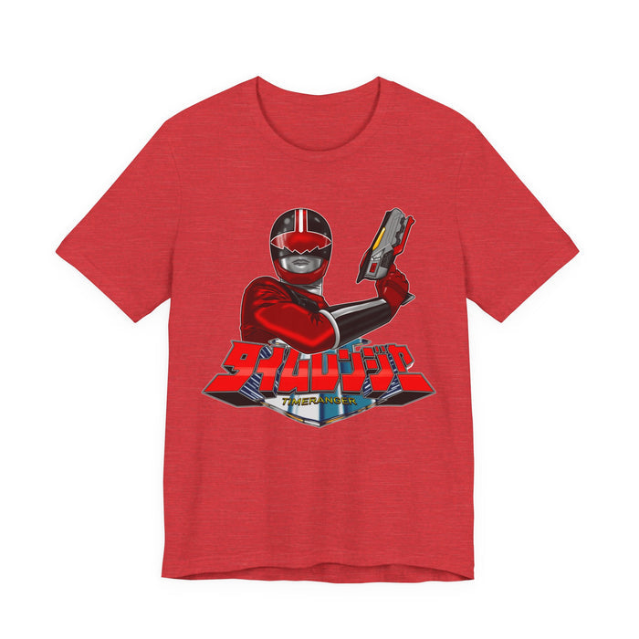TimeFire Super Sentai T Shirt Custom Graphic Art Cosplay Shirts Rangers Retro Vintage 90s Tee