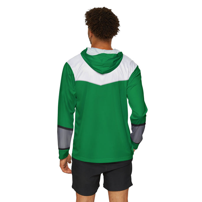 Timeranger Time Green Hoodie (Full Print) Lightweight, Breathable, workout, pull over, fitness Hoodie Super Sentai Custom