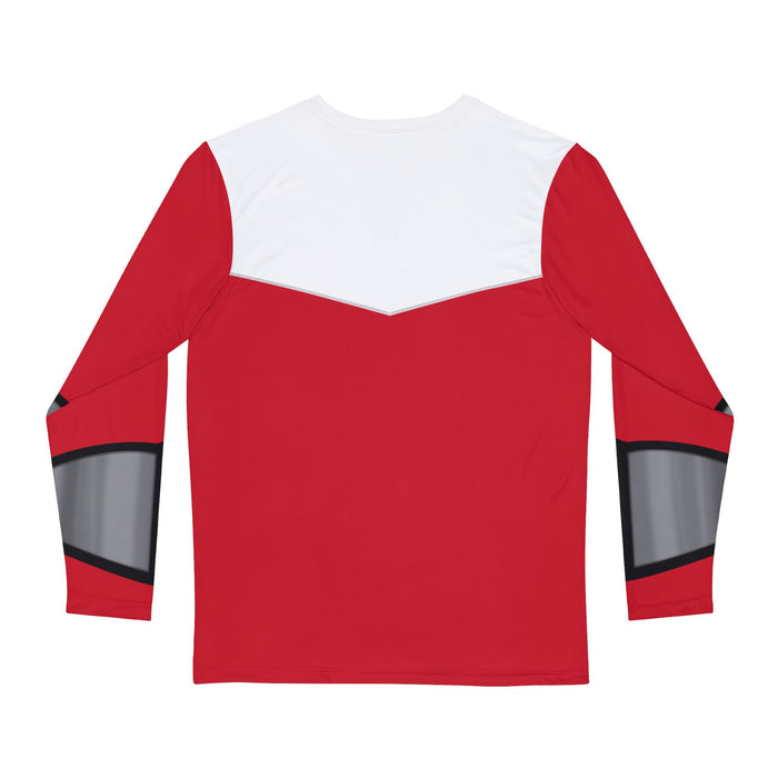 Timeranger Time Red Long Sleeve Shirt (Full Print) Custom Graphic Art Cosplay Shirts TimeForce Rangers Retro Vintage 90s