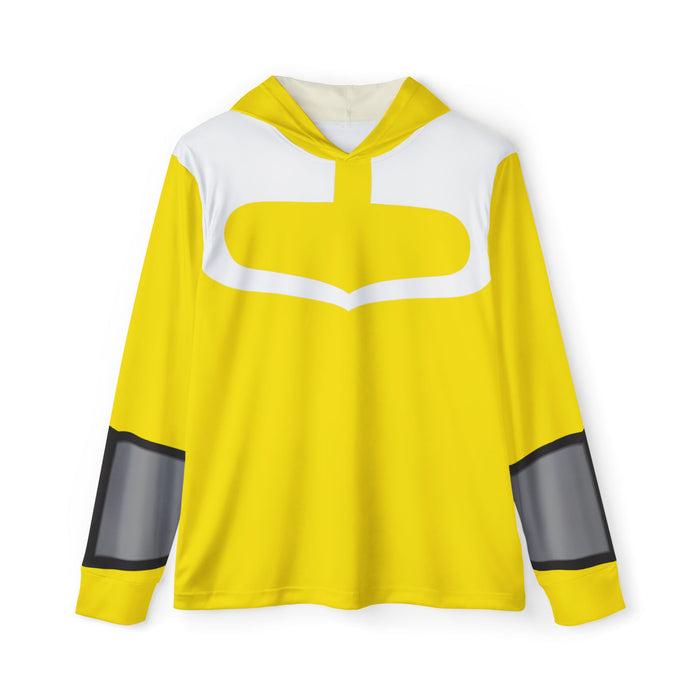 Timeranger Time Yellow Hoodie (Full Print) Lightweight, Breathable, workout, pull over, fitness Hoodie Super Sentai Custom