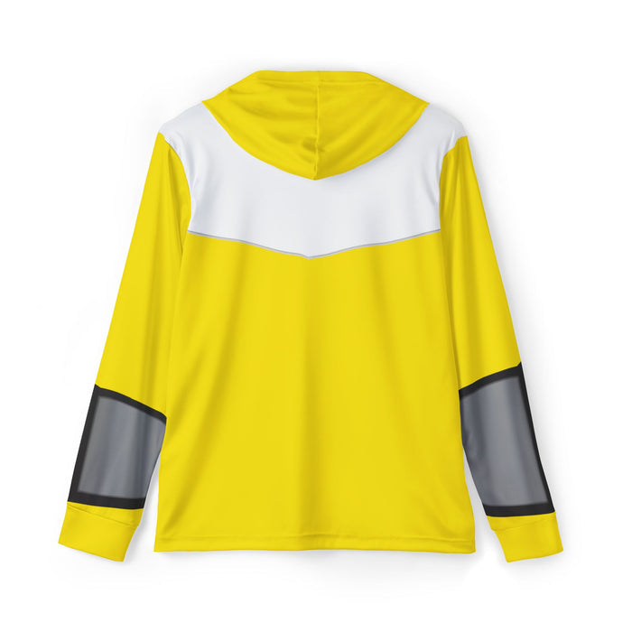Timeranger Time Yellow Hoodie (Full Print) Lightweight, Breathable, workout, pull over, fitness Hoodie Super Sentai Custom
