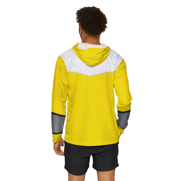 Timeranger Time Yellow Hoodie (Full Print) Lightweight, Breathable, workout, pull over, fitness Hoodie Super Sentai Custom