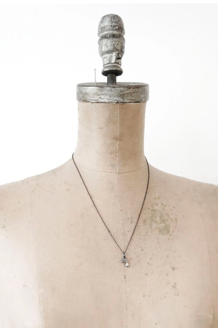 Tiny Crying Eye Necklace