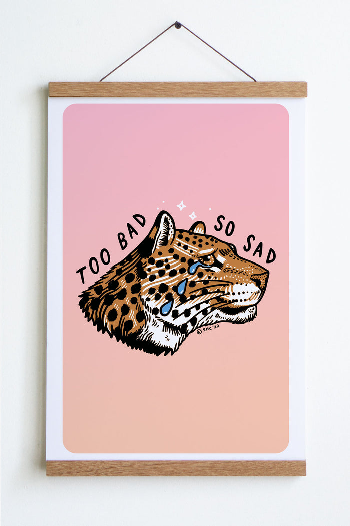 Too Bad (Leopard) Print