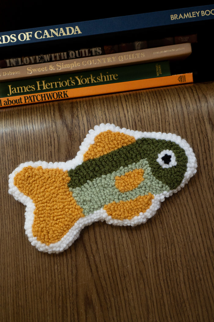 Tufted Fish Wall Hanging