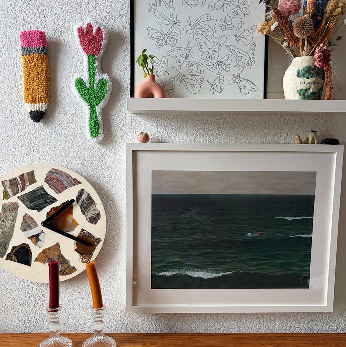Tufted Pencil Wall Hanging