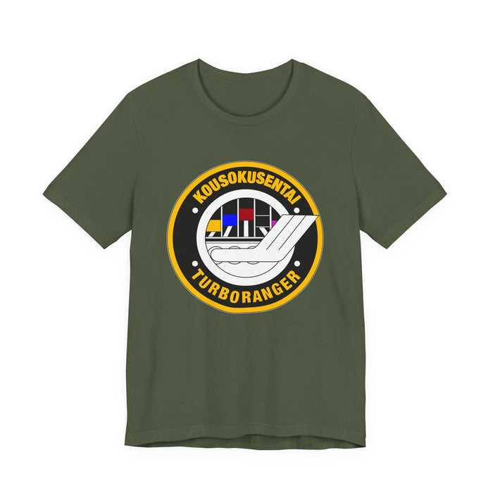 Turboranger Tee Super Sentai T Shirt Custom Graphic Art Cosplay Shirts Rangers Retro Vintage Tee