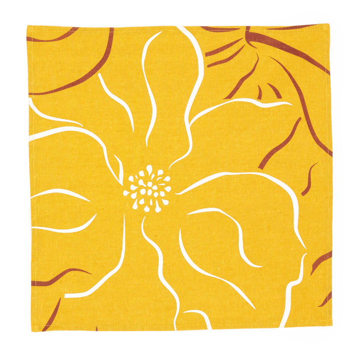 Waialua Linen Napkin Set - Curry