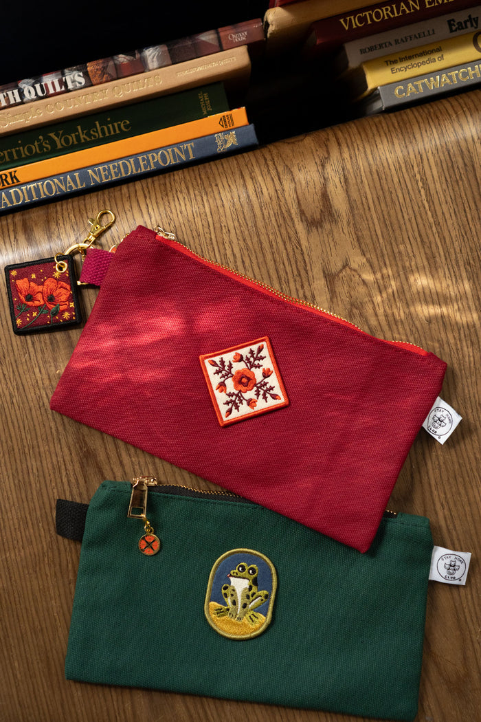 Whig Rose - Felt Sticky Patch